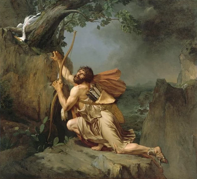 Filottete sull'isola di Lemno - Museo del Louvre, Parigi
